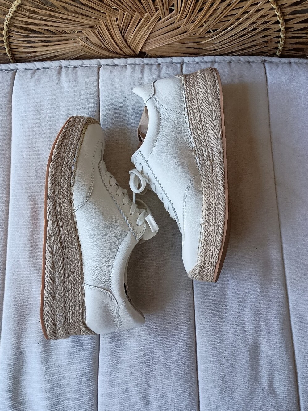 Dolce VitaWomen's Jaja Lace-Up Espadrille Platform Sneakers_7.5